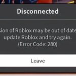 Roblox Error Code 280